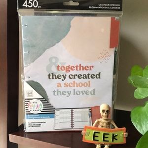 The Happy Planner Homeschool Calendar Extension